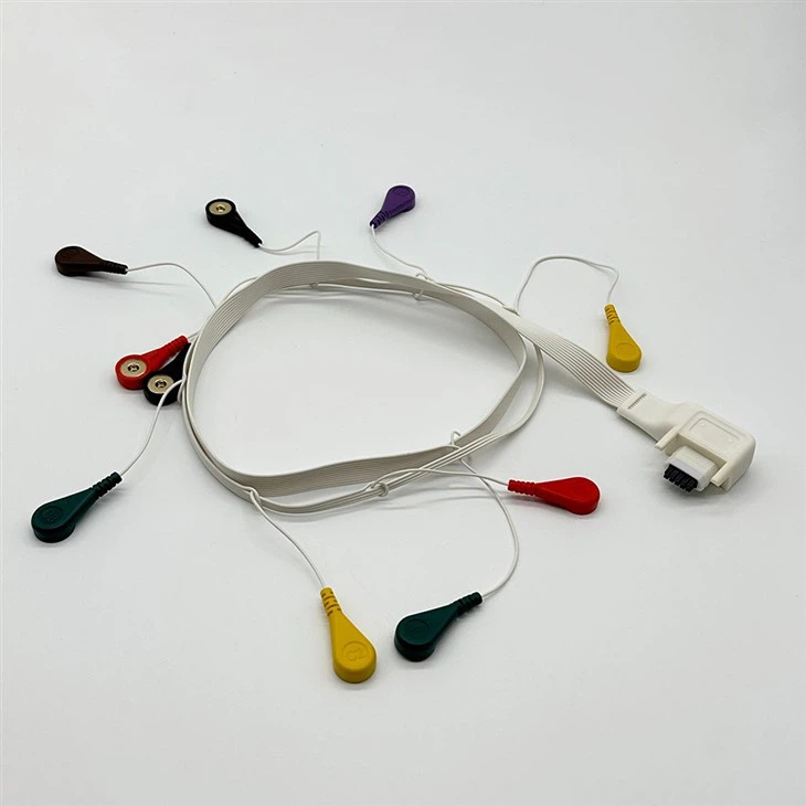 10 Lead Holter ECG Cable For Mortara T12
