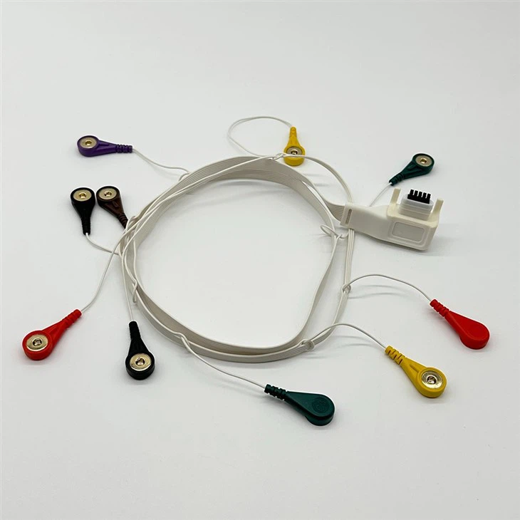 10 Lead Holter ECG Cable For Mortara T12