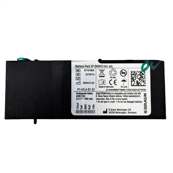 Batteria per pompa per infusione BB RAUN Space 8713180A 34520856