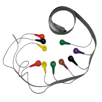 Cavo Holter Ekg dinamico a 10 derivazioni per Edan SE-2003 SE-2012