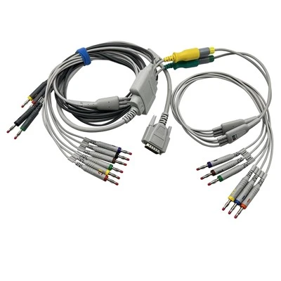 Cavo ECG/EKG 3RAY a 15 pin e 18 derivazioni