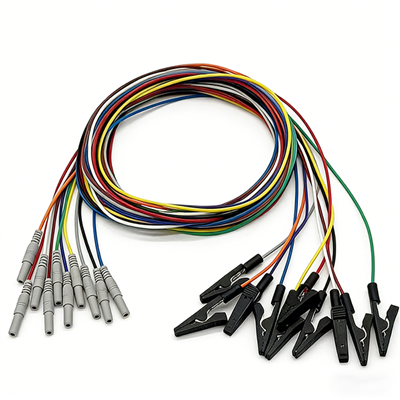 Cavo Per Elettrodi EEG Con Spina Femmina A Coccodrillo Da 1,5 mm