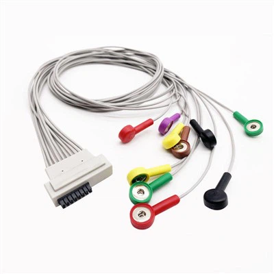 Connettore a scatto cavo Holter Cardioline 10 Cavo ECG da 0,9 m