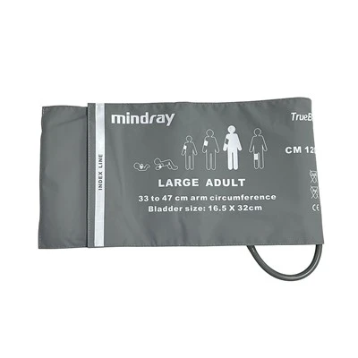 Bracciale Mindray NIBP con connettore per adulti di grandi dimensioni 33-47cm CM1204