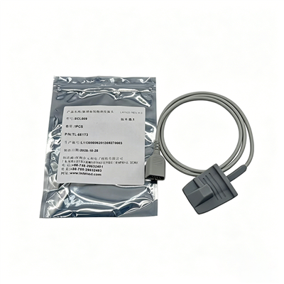 Sensore SpO2 Nihon Kohden per adulti in silicone morbido 9 pin