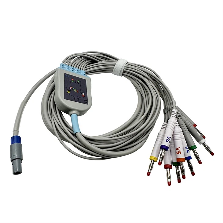 Cavo ECG EKG riutilizzabile Welch Allyn 10 derivazioni 14 pin
