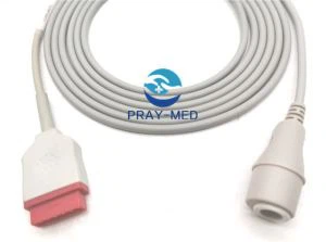 Compatibile con cavo adattatore per trasduttore IBP Marqutte GE Edwards 2021197-003 2021197-004