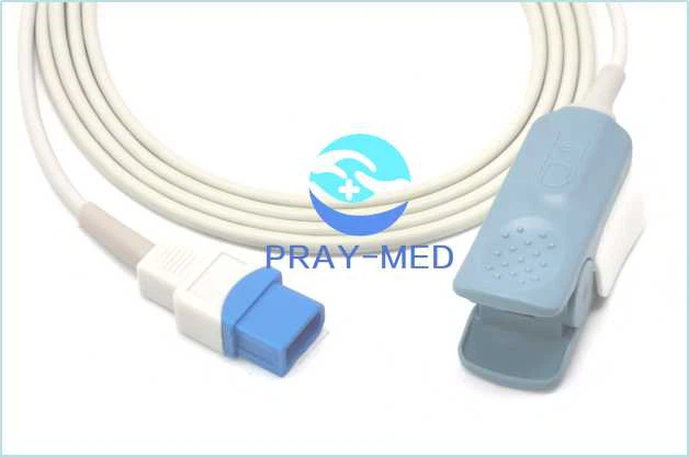 Spacelabs Reusable Adult Finger Clip Spo2 Sensor For 91369/91370