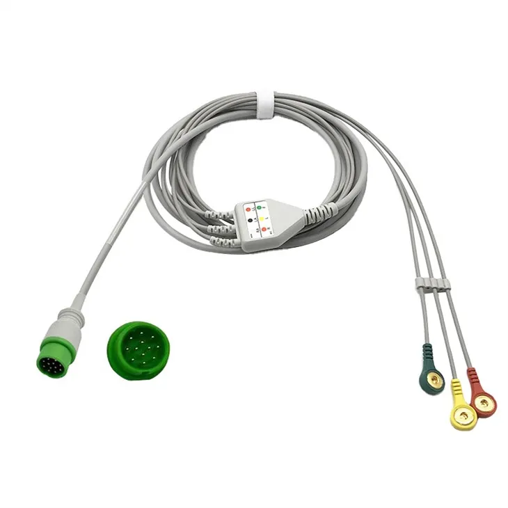 Infitron II Omni II Infinium 3/5 conduttori Cavo Ecg a 12 pin