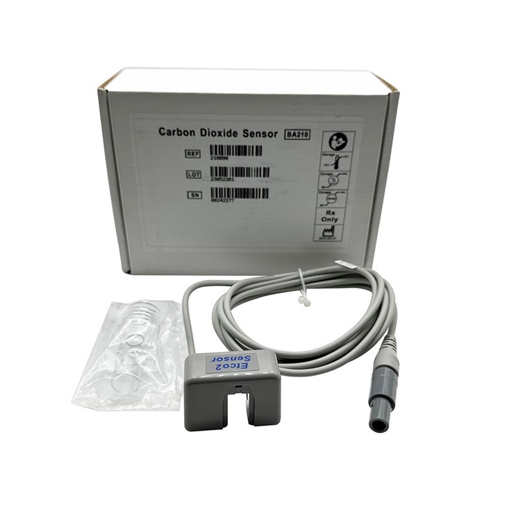 Mainstream Capnography EtCO2 Sensor Module 8pin 60 Degree