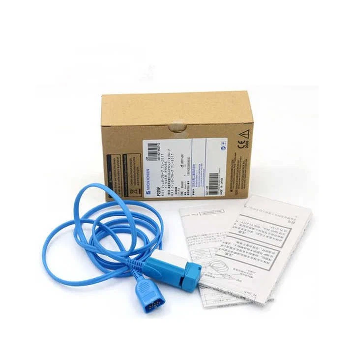 Original TL-201T Nihon Konden P225F Adult Finger Clip SpO2 Sensor